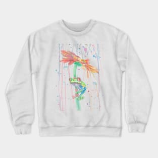 Red Eyed Frog Crewneck Sweatshirt